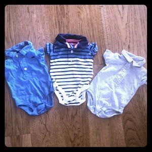 3 carters newborn onesies